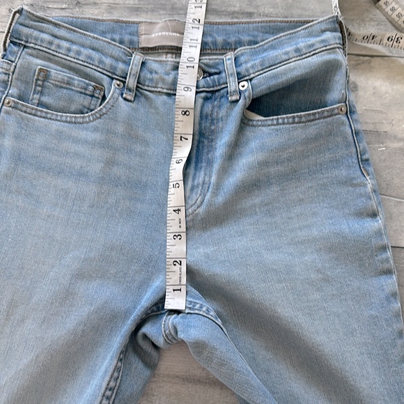 Everlane Women's Straight Leg Jeans - Light Blue - Picture 11 of 12